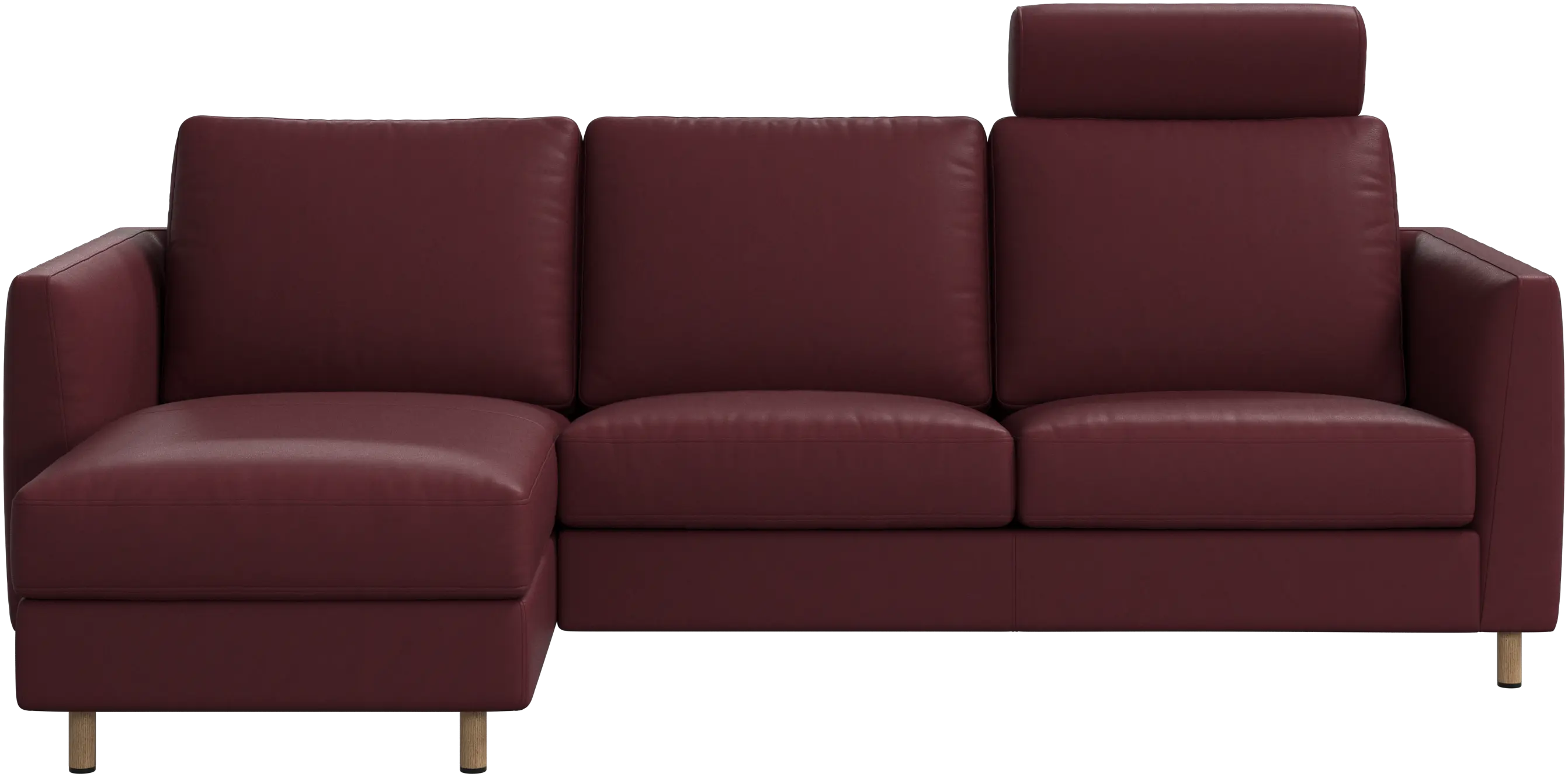 Indivi sofa with chaise longue left